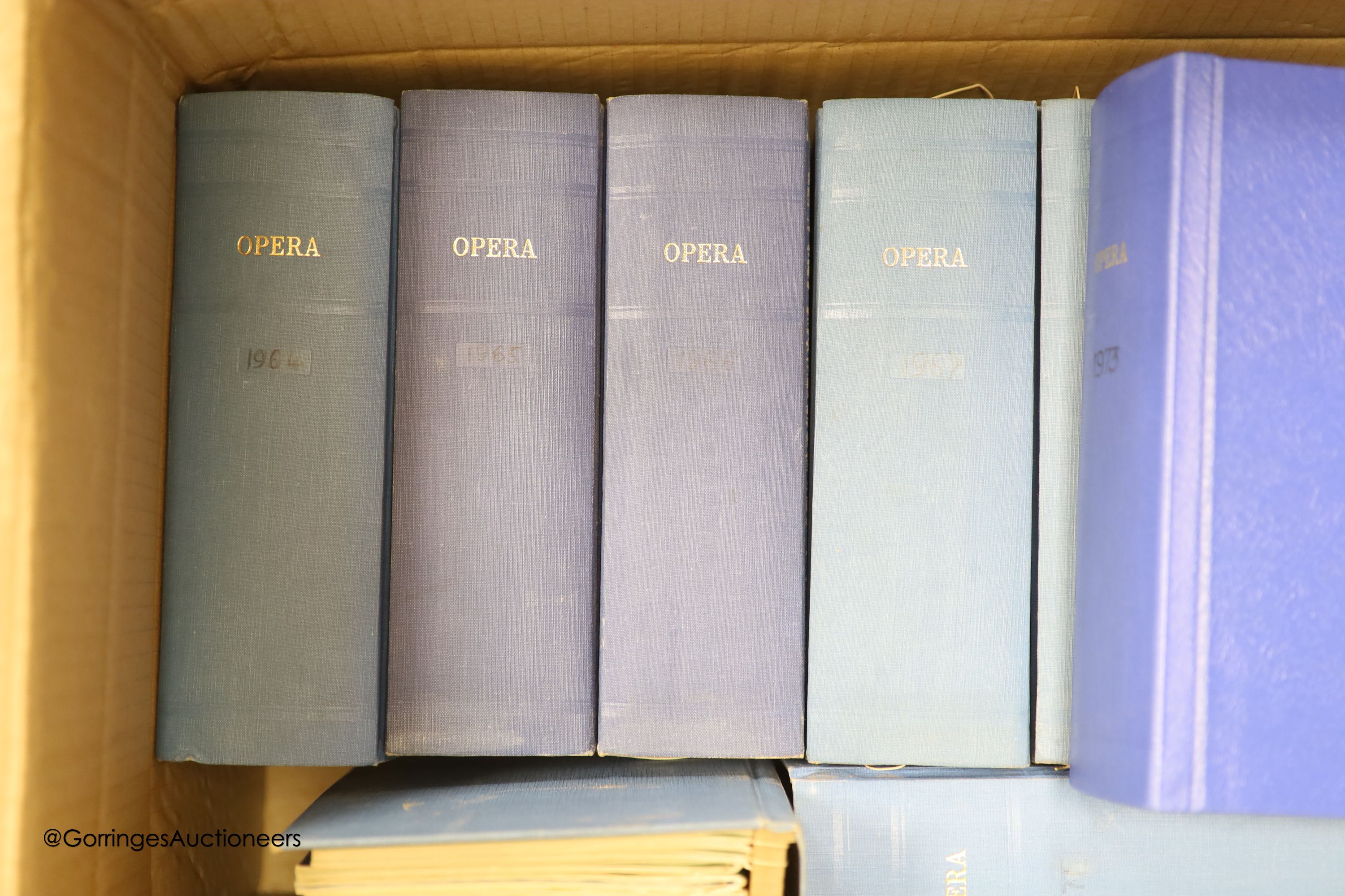 A large collection of Opera Magazines